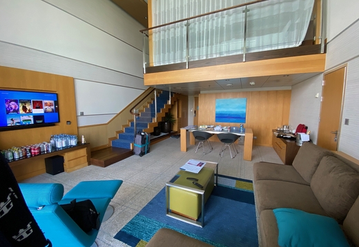 View from ground floor (Deck 17)