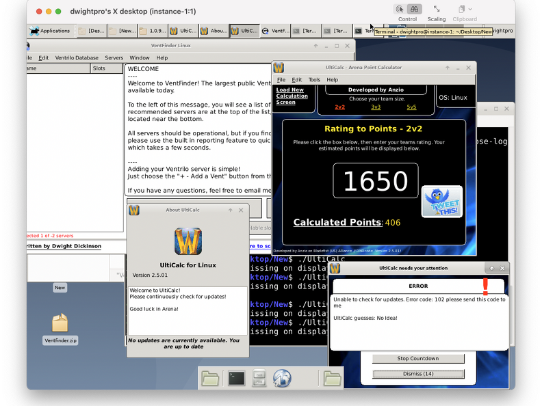 VentFinder & UltiCalc