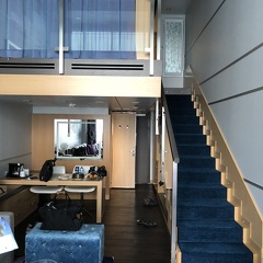 View from balcony window