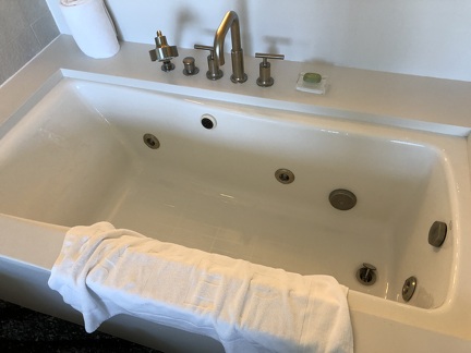 Bathtub in main bathroom