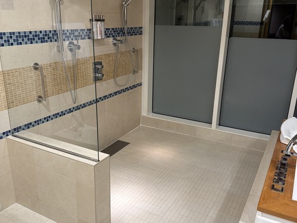 Master Bathroom - Large open shower